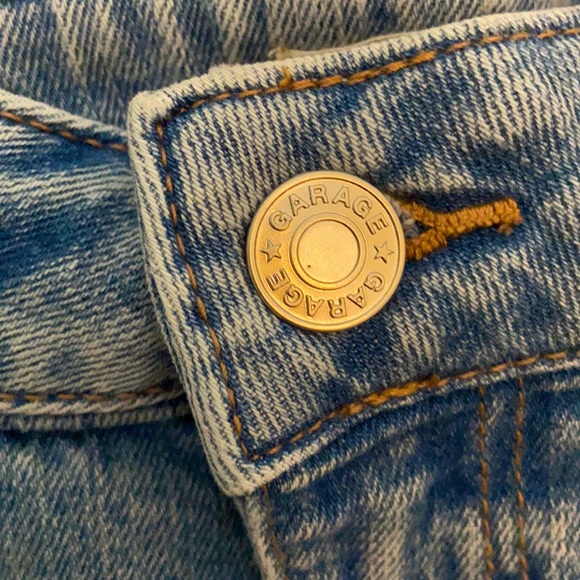 Light Wash Blue Denim Skirt by Garage - Picture 4 of 5